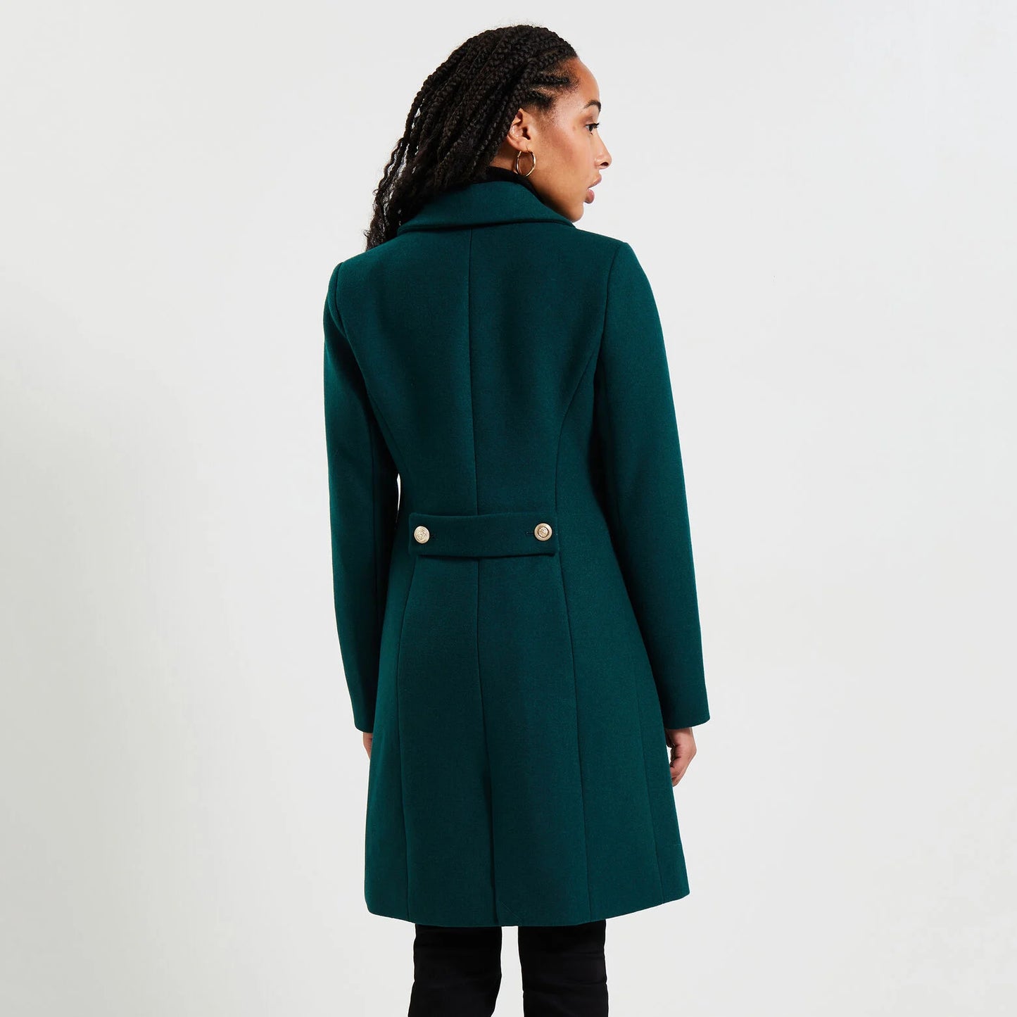 Manteau cintré femme