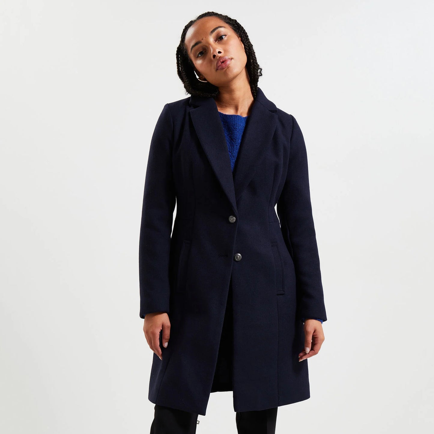 Manteau cintré femme