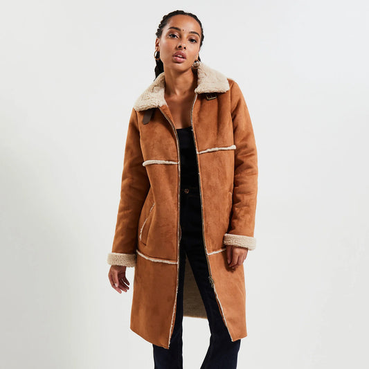 Manteau long femme