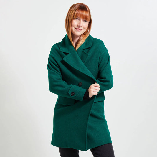 Manteau mi-long femme