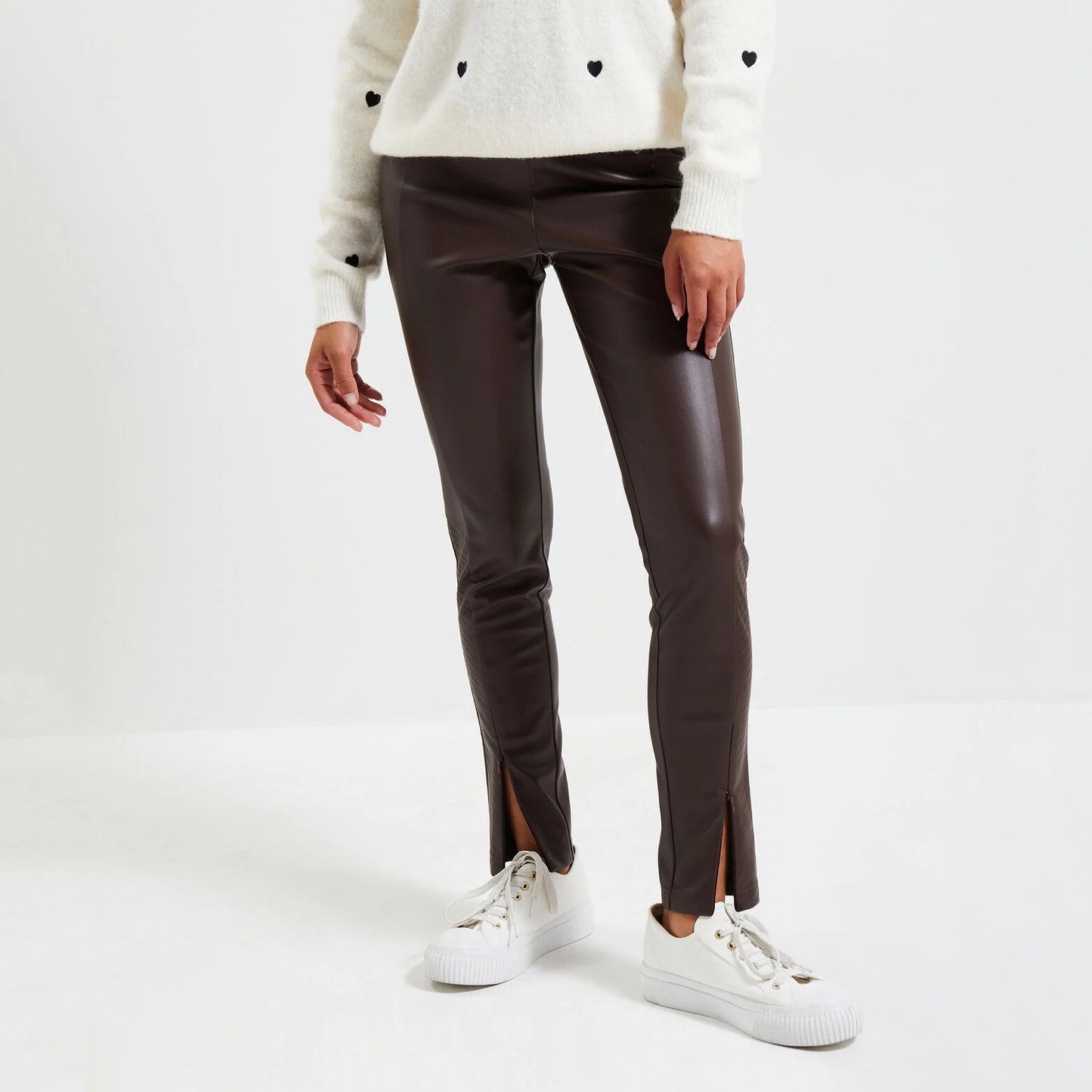 Legging simili femme