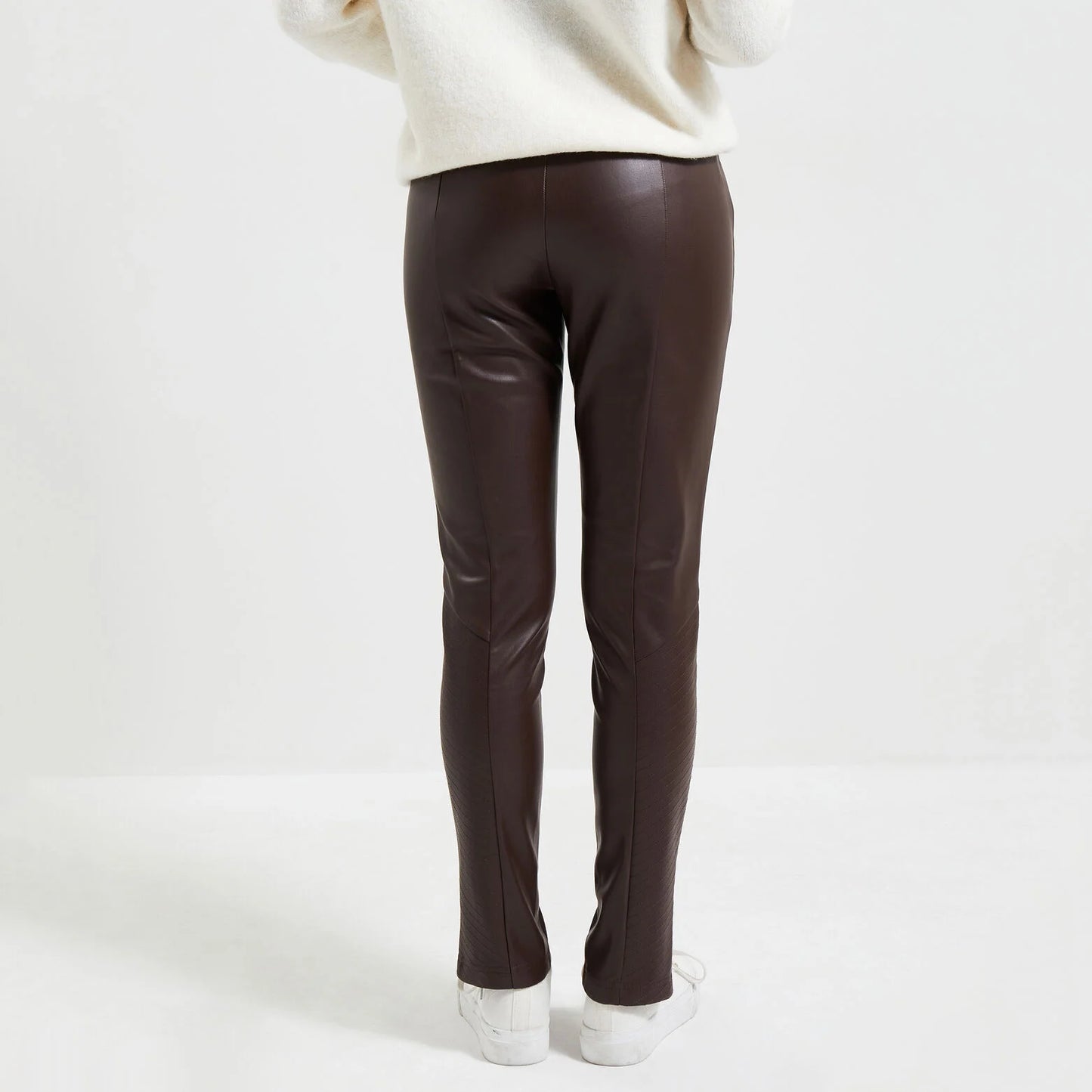 Legging simili femme