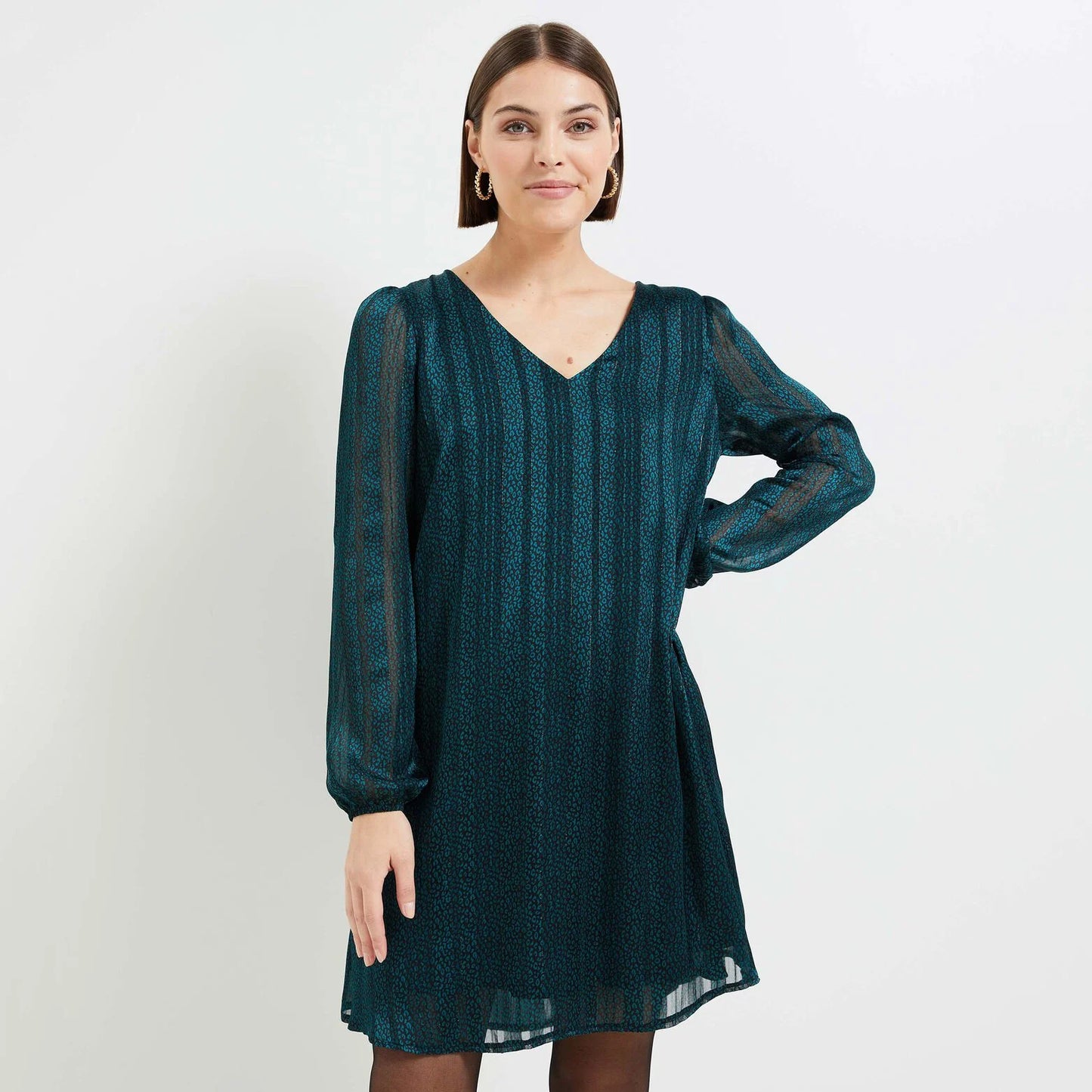 Robe imprimée femme