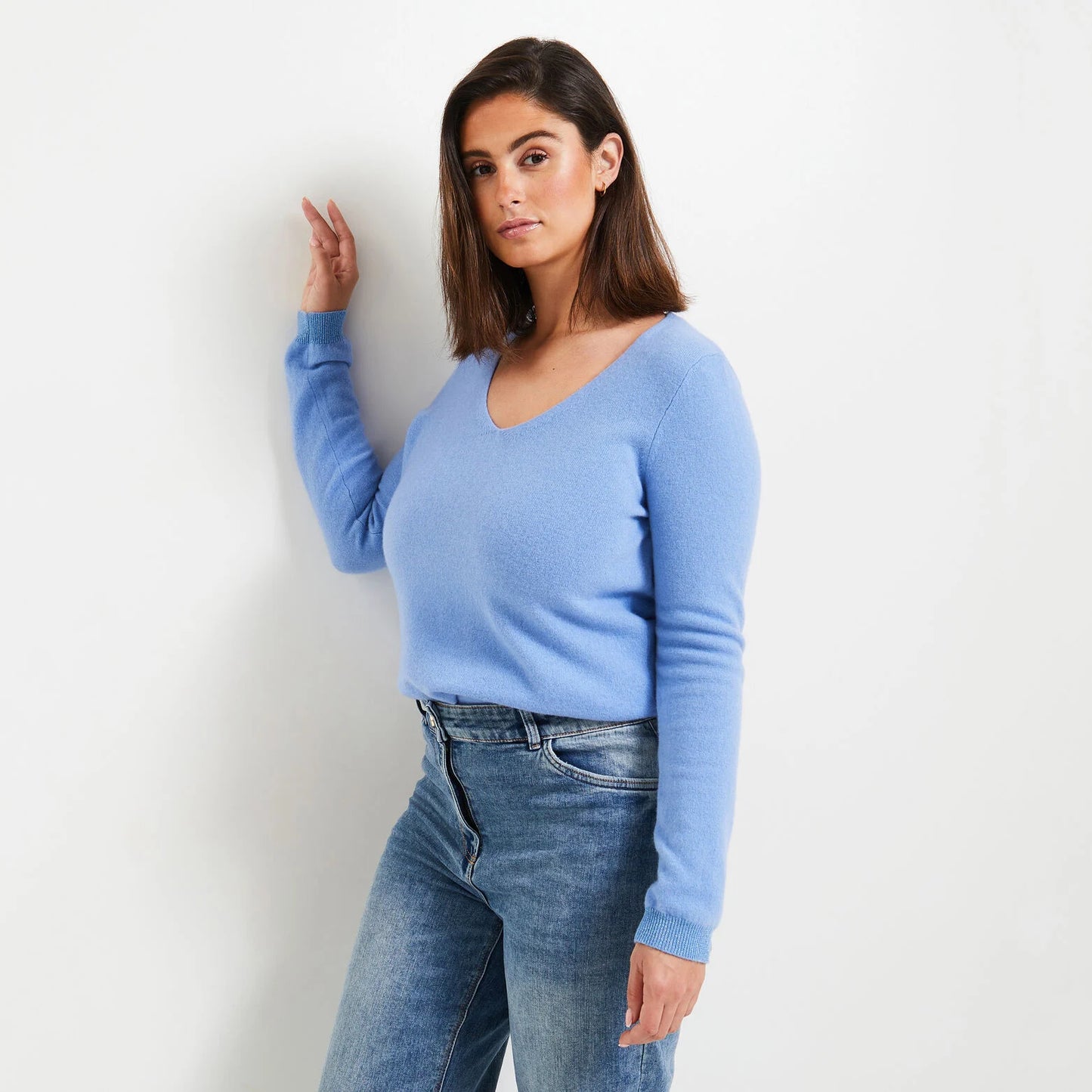 Pull laine et cachemire femme