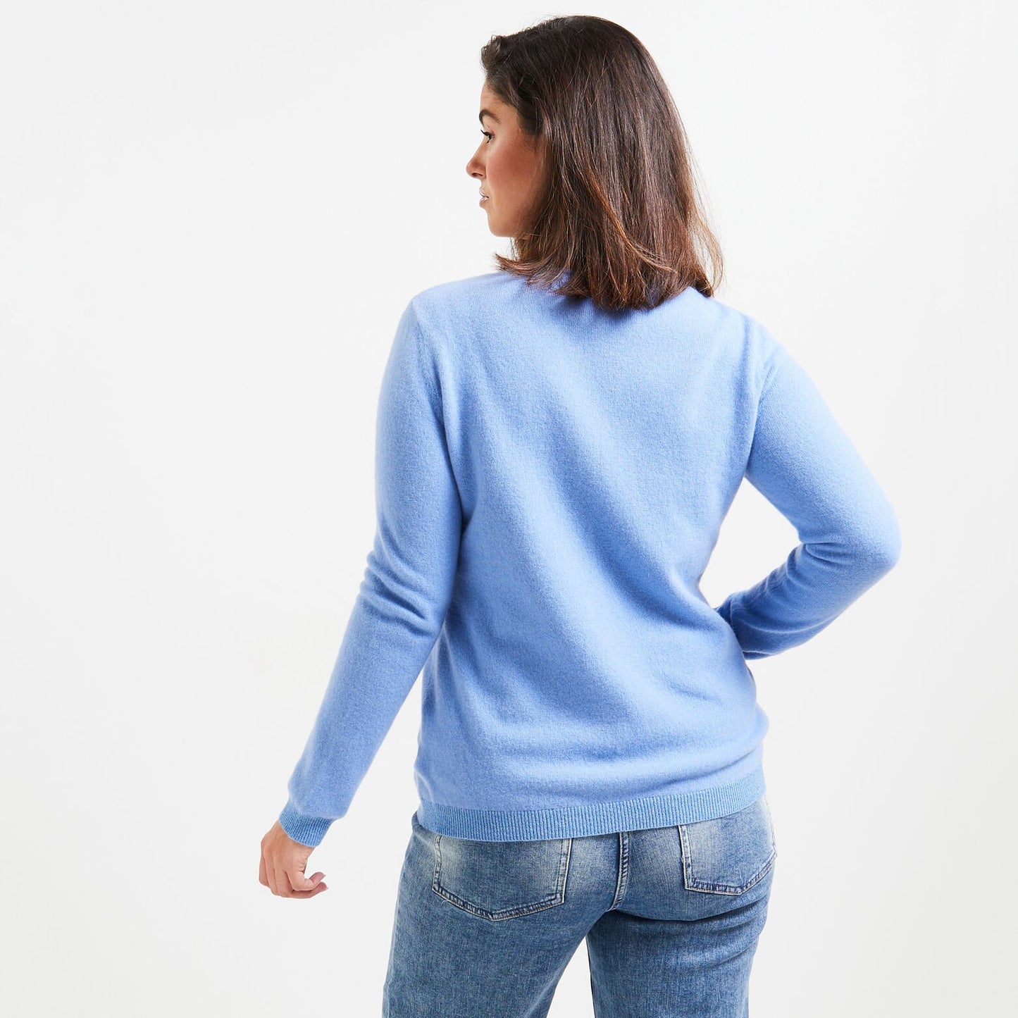 Pull laine et cachemire femme